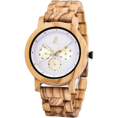 MONTRE EN BOIS HOMME ET FEMME Attrape.